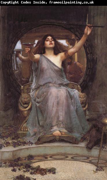 John William Waterhouse Circe Offering the  Cup to Odysseus